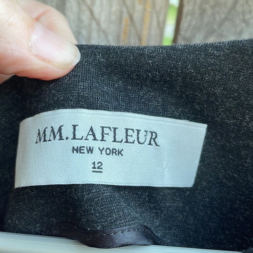 MM Lafleur “The Lydia” Gray Dress Size 12 New Career Professional - Picture 4 of 7